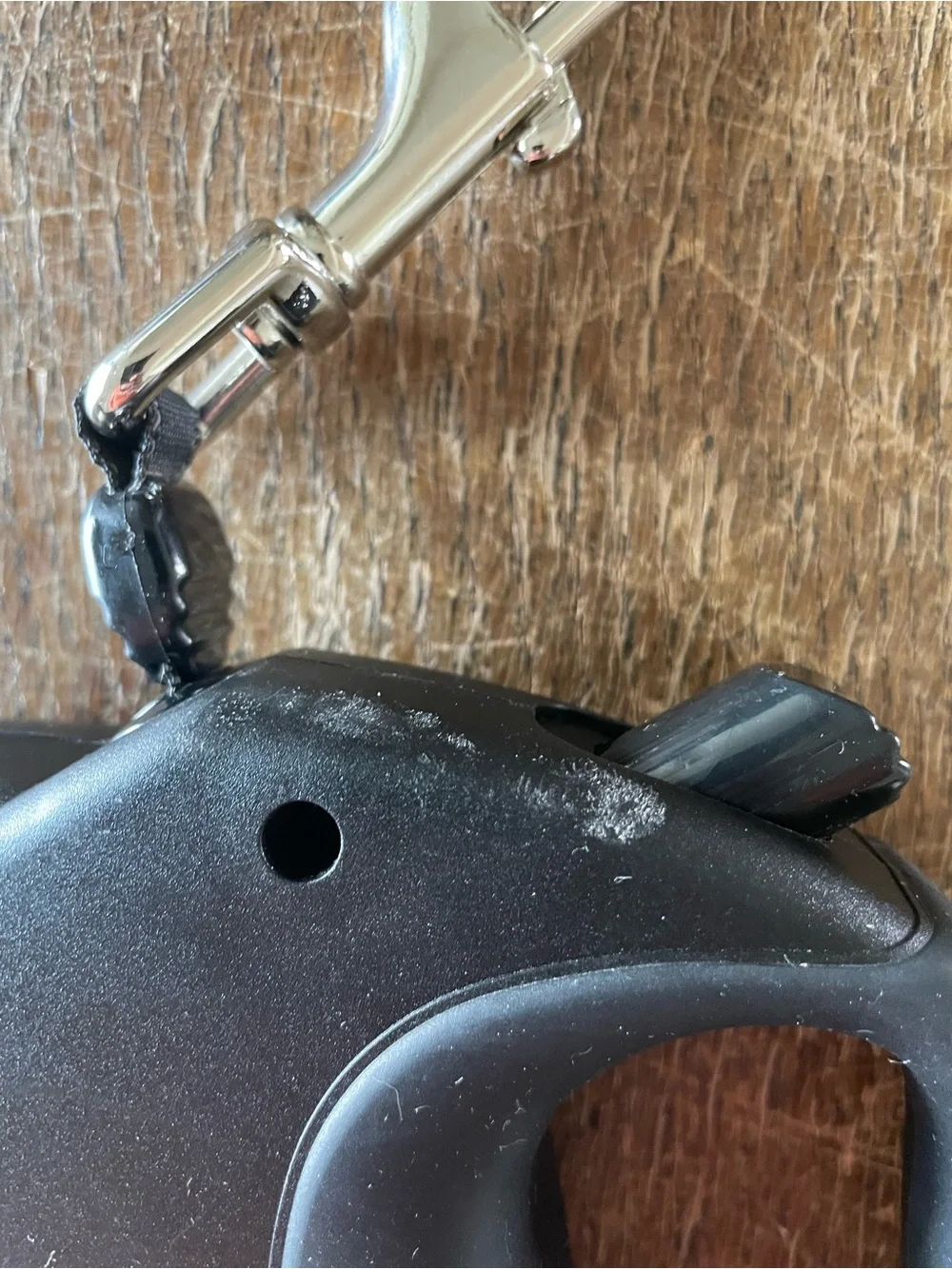 Power Walker - Black Retractable Dog Leash (L)